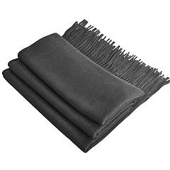 Mens Womens Oversize Cashmere Wool Shawl Wraps Blanket Winter Solid Scarf Soft Pashmina 79" X 28"