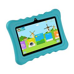 Shock-resistant Silicone Snap-on Case with Stand for 7” Tablets