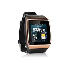 Kocaso KW300 Smart Watch (Gold) - Wearable Tech, Smartphone Companion: Android or iOS, Direct Answer, Smart Remind, Anti Loss/Theft, Contact Sync, SMS