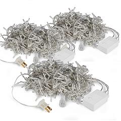 3M 300 LEDs String Curtain Light IP44 String Fairy Lights Party Xmas Decor Lamps W/ Remote