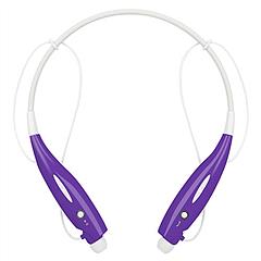 Wireless Stereo Headsets Sport Neckband Headphones In-ear Magnetic IPX4 Waterproof Earbuds w/ Built-in Mic Call Vibrate Alert Number Broadcast Running