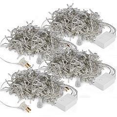 3M 300 LEDs String Curtain Light IP44 String Fairy Lights Party Xmas Decor Lamps W/ Remote