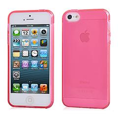 Clear Crystal Hard Snap-On Transparent Case Skin Cover(Pink) for iPhone5