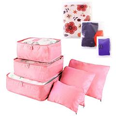 9Pcs Clothes Storage Bags Water-Resistant Travel Luggage Organizer Clothing Packing Cubes for Blouse Hosiery Stocking Underwear