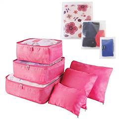 9Pcs Clothes Storage Bags Water-Resistant Travel Luggage Organizer Clothing Packing Cubes for Blouse Hosiery Stocking Underwear