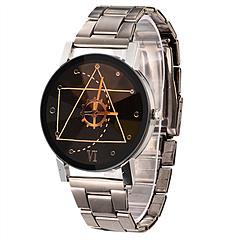 Couples Quartz Watch Men Women Stainless Steel Wrist Watch Ultra-Thin Cutting Craft Luxury Fashion