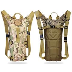 Tactical Hydration Pack 3L Water Bladder Adjustable Water Drink Backpack for Hiking Cycling Climbing Running