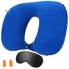 Travel Pillow Inflatable U Shape Neck Pillow Neck Support Head Rest Office Nap Car Airplane Cushion
