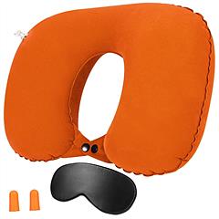 Travel Pillow Inflatable U Shape Neck Pillow Neck Support Head Rest Office Nap Car Airplane Cushion