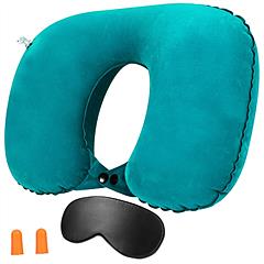 Travel Pillow Inflatable U Shape Neck Pillow Neck Support Head Rest Office Nap Car Airplane Cushion