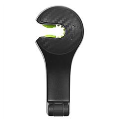 Car Hook Car Seat Back Hook Car Headrest Hook Hanger with Phone Mount Holder Lock Phone Bracket