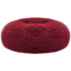 Pet Dog Bed Soft Warm Fleece Puppy Cat Bed Dog Cozy Nest Sofa Bed Cushion For S/M Dog