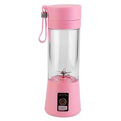 Portable Juicer Blender USB Rechargeable Juicer Cup Fruit Baby Food Mixing Machine w/ 6 Blades Powerful Motor
