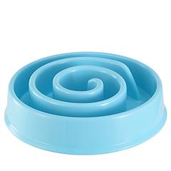 Dog Cat Slow Feeder Bowl Pet Interactive Maze Feeder Bowl Anti-Bloat Feeding Plate