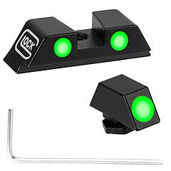 3-Dot Green Gun Night Sight Set Night Sight Glow In The Dark Fits For Glock 17, 19, 22, 23, 24, 26, 27, 33, 35, 37, 38 3-Dot Green Gun Night Sight Set Night Sight Glow In The Dark Fits For Glock 17, 19, 22, 23, 24, 26, 27, 33, 35, 37, 38