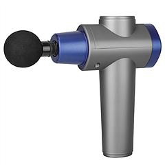 Percussion Massage Gun Digital Display Rechargeable Deep Tissue Vibration Massager Handheld Leg Body Cordless Massager w/ 4 Interchangeable Heads 20 I