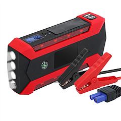 Car Jump Starter Booster 1000A Peak 20000mAh 12V Battery Charger (Up to 6.0L Gas or 3.0L Diesel Engine) w/ LCD Screen 3 Modes LED Flashlight