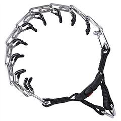 Adjustable Dog Choke Collar Training Chain Dog Necklace with Buckle for Small Medium Large Dogs