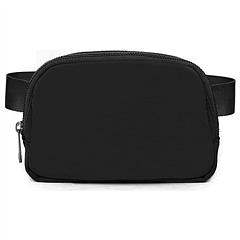 Sport Fanny Pack Unisex Waist Pouch Belt Bag Purse Chest Bag for Outdoor Sport Travel Beach Concerts Travel 20.86in-35.03in Waist Circumference with A