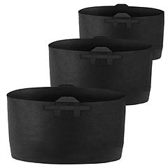 3 Pack Plant Grow Bags Potato Vegetable Planter Bags Breathable Planting Fabric Pots 15Gallons