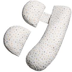 Pregnancy Pillows Adjustable Support Maternity Pillow Soft Side Sleeper Pregnancy Pillows Wedge Pillow with Detachable Pillow Cover