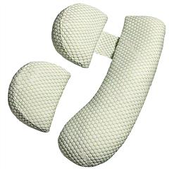 Pregnancy Pillows Adjustable Support Maternity Pillow Soft Side Sleeper Pregnancy Pillows Wedge Pillow with Detachable Pillow Cover