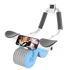 Automatic Rebound Abdominal Wheel Roller Exercise Equipment for Core Strength Training Abdominal Workout Home Gym Fitness Equipment with Timer Kneel P Automatic Rebound Abdominal Wheel Roller Exercise Equipment for Core Strength Training Abdominal Workout Home Gym Fitness Equipment with Timer Kneel P