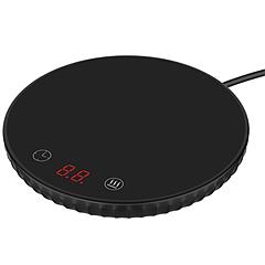 Desktop Electric Cup Warmer 8Hours Auto Off Overheating Protection Smart Timer Setting 2 Temperature Levels 104°F to 140°F Ceramic Heating Panel For O