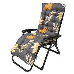 67x22in Chaise Lounger Cushion Recliner Rocking Chair Sofa Mat Deck Chair Cushion