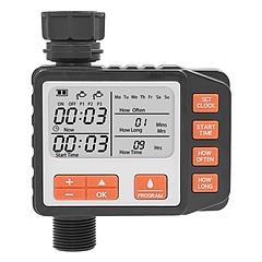 Sprinkler Timer with 3 Watering Programs Manual Mode Automatic Watering System Waterproof Irrigation Timer House Faucet Timer For Garden Yard Lawn
