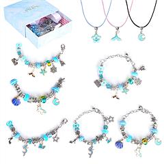 66Pcs Charm Bracelet Making Kit Kids\' Jewelry Necklace Making Kits Colorful DIY Charm Beads Pendant Set Jewelry Decor Supplies with Gift Box for 5-12 66Pcs Charm Bracelet Making Kit Kids\' Jewelry Necklace Making Kits Colorful DIY Charm Beads Pendant Set Jewelry Decor Supplies with Gift Box for 5-12