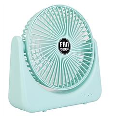 6.5in Desk Fan USB Powered 2 Speeds Table Cooling Fan Tilt Quiet Desktop Fan for Bedroom Office