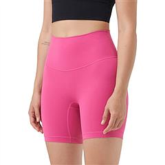 Women\'s High Waist Biker Shorts Tummy Control Pants Athletic Leggings Spandex Booty Shorts with 6.3In Inseam No Front Seam for Workout Yoga Running V