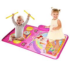 Baby Musical Mat With 55 Music Sounds Toddler Toys Floor Piano Keyboard Mat Drum Mat Carpet Educational Musical Learning Toy Infant Music Toy for 1 2 