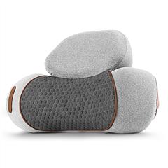 3 In 1 Neck Massager Pillow With Vibration Heating Therapy Airbag Stretching Memory Foam Fillings Ergonomic Cervical Massager With Portable Storage Ba