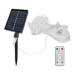 9.84x6.56FT 192LED Solar Christmas Net Lights Outdoor Bush Lights Dimmable IP44 Waterproof with 8 Modes Remote Timer Memory Function for Holiday Party 9.84x6.56FT 192LED Solar Christmas Net Lights Outdoor Bush Lights Dimmable IP44 Waterproof with 8 Modes Remote Timer Memory Function for Holiday Party