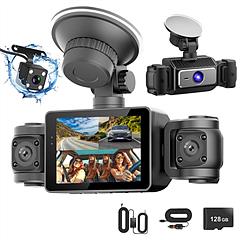 4 Channel Car Dash Cam with 128G MMC Card 1080P Front 720P Left Right 480P Rear G-Sensor Parking Monitor Loop Recording Night Vision 360° Surveillance 4 Channel Car Dash Cam with 128G MMC Card 1080P Front 720P Left Right 480P Rear G-Sensor Parking Monitor Loop Recording Night Vision 360° Surveillance