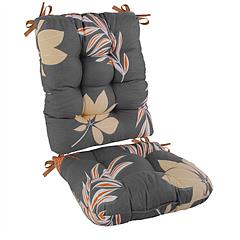 2Pcs Rocking Chair Cushion Upper And Lower Back And Seat Sets with Non-Slip Ties Polyester Fiber Filling Comfortable for Indoor Home Office Car 2Pcs Rocking Chair Cushion Upper And Lower Back And Seat Sets with Non-Slip Ties Polyester Fiber Filling Comfortable for Indoor Home Office Car