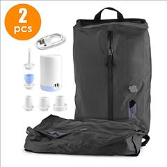 2Pcs 17L Vacuum Bags with Pump Clear Window Handle IP67 Waterproof TPU Vacuum Packing Cubes Travel Vacuum Seal Bags Packing Organizers for Clothing Lu 2Pcs 17L Vacuum Bags with Pump Clear Window Handle IP67 Waterproof TPU Vacuum Packing Cubes Travel Vacuum Seal Bags Packing Organizers for Clothing Lu