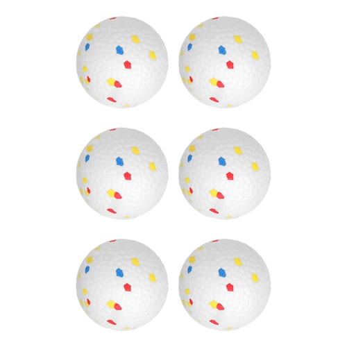 6Pcs 2.3" Dog Balls Tear-Resistant Washable ETPU Dog Chew Toys for Small Medium Dogs for Automatic Dog Ball Launcher Ball Throwing Machine