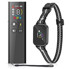 2-in-1 Dog Shock and Bark Collar Dog Training Collar with Remote Rechargeable IP68 Waterproof with 3 Channels for Medium and Small Dogs 2-in-1 Dog Shock and Bark Collar Dog Training Collar with Remote Rechargeable IP68 Waterproof with 3 Channels for Medium and Small Dogs