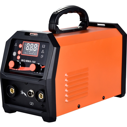 4 in 1 MIG/MMA/Lift TIG Portable Inverter Welder, 160A Dual Voltage 110/220V IGBT Welding Machine, Gasless Flux Core Wire Welding Equipment for DIY Me