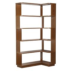 5-Tier L-Shaped Corner Bookshelf, 35.43 5-Tier L-Shaped Corner Bookshelf, 35.43