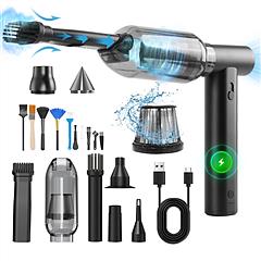 Compressed Air Duster Brushless Motor 250000RPM Stepless Variable Speed 10000mAh Battery Cordless Dust Blower Vacuum Cleaner Portable Jet Dry Blower f
