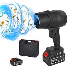 130000RPM Mini Cordless Leaf Blower Battery Operated Blower with 1x 3Ah Battery for Leaf Snow Dust Water Blowing